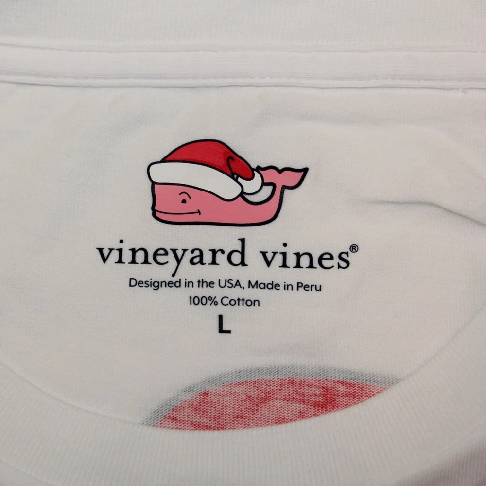 Vineyard Vines Christmas shirt (men’s L) (NWT) - Picture 5 of 6